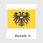 Banner von Frederick III (1437-1493) Aufkleber (Blatt)