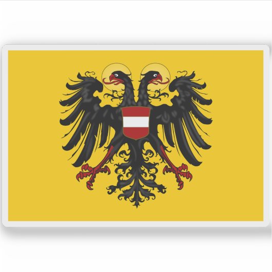 Banner von Frederick III (1437-1493) Aufkleber (Vorderseite)