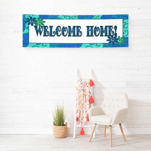 Banner "Welcome Zuhause" (Insitu)