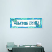 Banner "Welcome Zuhause" (Messeveranstaltung)