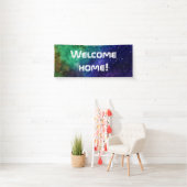 Banner "Welcome Zuhause" (Insitu)