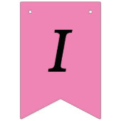 Banner "Welcome Zuhause Baby Girl" (Zweite Fahne)