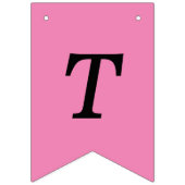 Banner "Welcome Zuhause Baby Girl" (Dritte Fahne)