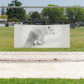 Banner "WHITE ARTIC FOX 2.5 X 6" (Insitu)