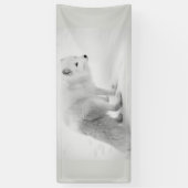 Banner "WHITE ARTIC FOX 2.5 X 6" (Vertikal)