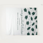 Banner Wiedersehen Abschluss Wandteppich (Vorderseite (Horizontal))