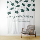 Banner Wiedersehen Abschluss Wandteppich (Beispiel)