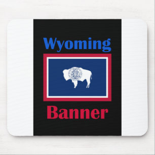 Banner Wyoming Mousepad