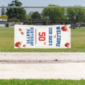 Banner zum 50. Geburtstag des Vaters (Insitu)