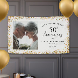 Banner zum 50. Hochzeitstag