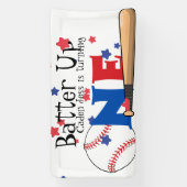 Banner zum ersten Geburtstag (Vertikal)