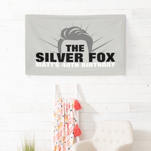 Banner zum Geburtstag von Männern (Insitu)