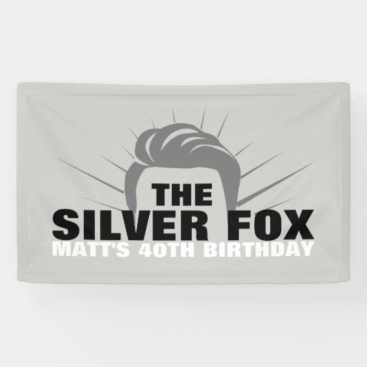 Banner zum Geburtstag von Männern (Horizontal)