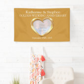 Banner zum Goldenen Hochzeitstag Foto (Insitu)