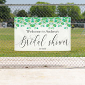 Banner zum grünen Brautparty (Insitu)