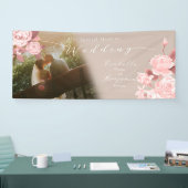 Banner zum Hochzeitsschick der Rose (Messe)