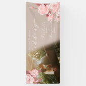 Banner zum Hochzeitsschick der Rose (Vertikal)