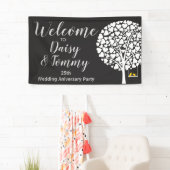 Banner zum Hochzeitstag Party (Insitu)