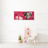 Banner zum Jubiläum mit Foto & Text (Insitu)