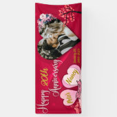 Banner zum Jubiläum mit Foto & Text (Vertikal)