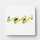 Banner zum Live-Laugh-Liebe Fotoplatte (Vorderseite)