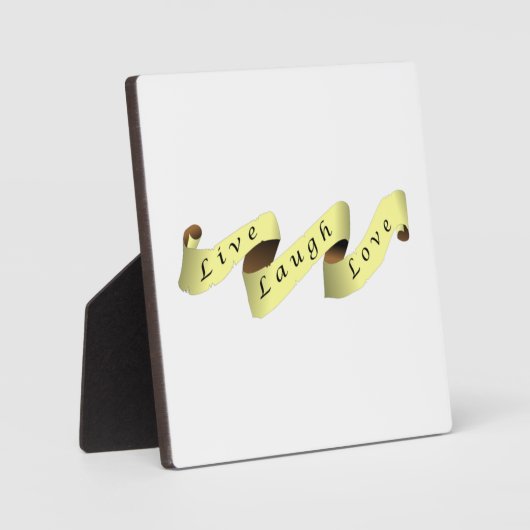 Banner zum Live-Laugh-Liebe Fotoplatte (Vorderseite)