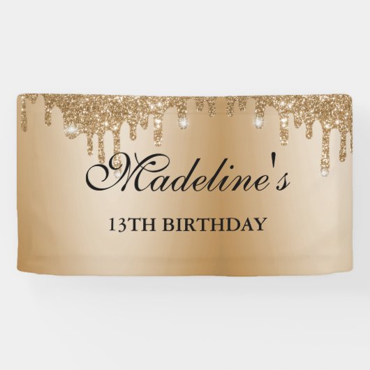 Banner zum personalisierten Glitzer (Horizontal)