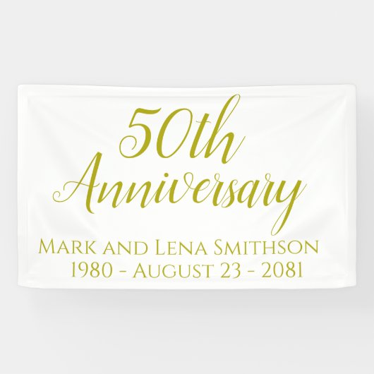 Banner zum personalisierten Jahrestag des Party (Horizontal)