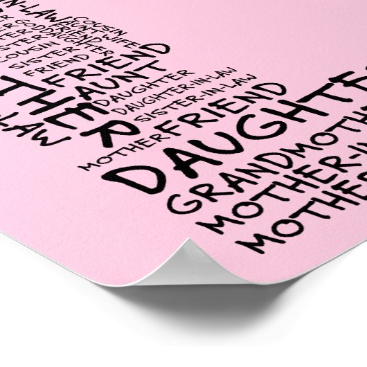 Banner zum Unterstützen von Geliebten (schwarzer T Poster (Ecke)