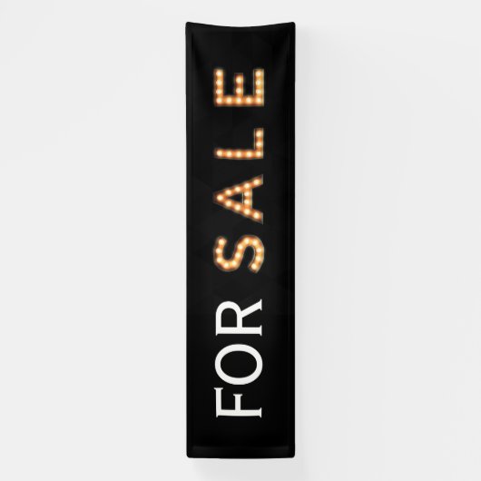 Banner zum Verkauf (Vertikal)