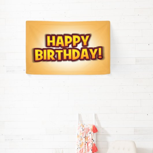 Banner zum Wiederverwendbaren Geburtstag-Party (InSitu)