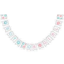 Banner zur Aufdeckung des Geschlechts bei Jungen o