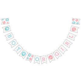 Banner zur Aufdeckung des Geschlechts bei Jungen o