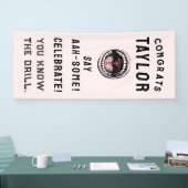 Banner zur Dentalschule (Messe)