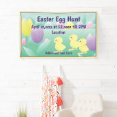 Banner zur Ostereierjagd Hühnereier (Insitu)