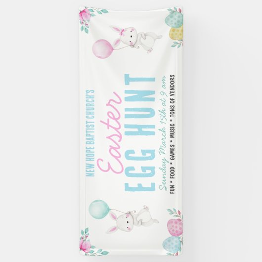 Banner zur Ostereisjagd (Vertikal)