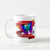 Banner zur Sensibilisierung für Autismus Kaffeetasse (Links)