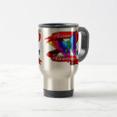 Banner zur Sensibilisierung für Autismus Reisebecher (VorderseiteRechts)