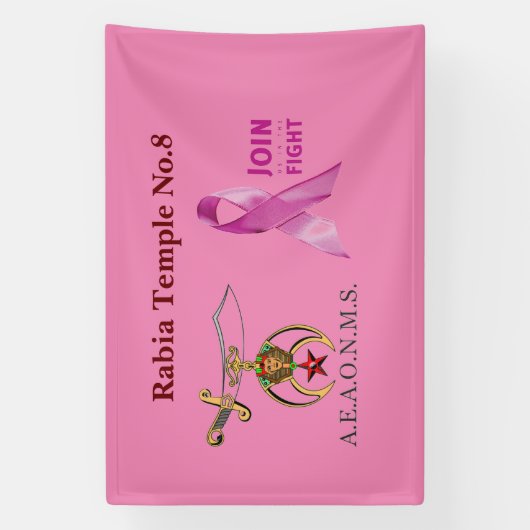 Banner zur Sensibilisierung für Brustkrebs (Vertikal)