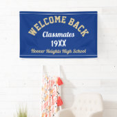 Banner zur Wiedersehen-Begrüßung von Back Classmat (Insitu)