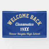 Banner zur Wiedersehen-Begrüßung von Back Classmat (Horizontal)