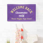 Banner zur Wiedersehen-Begrüßung von Back Classmat (Insitu)