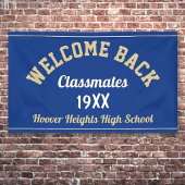 Banner zur Wiedersehen-Begrüßung von Back Classmat
