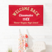 Banner zur Wiedersehen-Begrüßung von Back Classmat (Insitu)