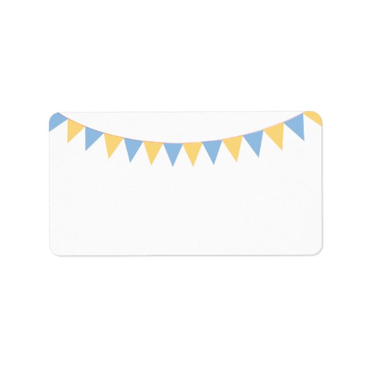 Banneradressen-Etikett Adressaufkleber (Vorne)