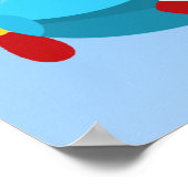 Bannerbanner Junge Geburtstag Banner Poster (Ecke)