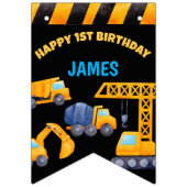 Bannerbauer Jungen Geburtstagsbanner Wimpelkette (Erste Fahne)