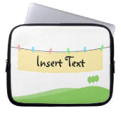 Bannerbeutel Laptopschutzhülle (Vorderseite)