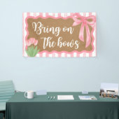 Bannerdekor der Bows Baby Girl Banner (Messeveranstaltung)