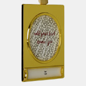 Bannerdekoration Banner-Ornament Gold (Rechts)